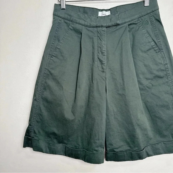 KOTN Green Women's Shorts Bermudas - Picture 4 of 14